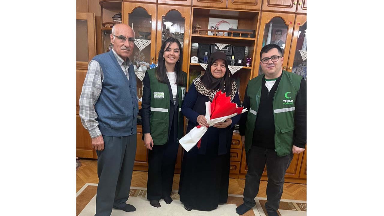 Yeşilay Konya’dan Şehit Anneleri'ne vefa