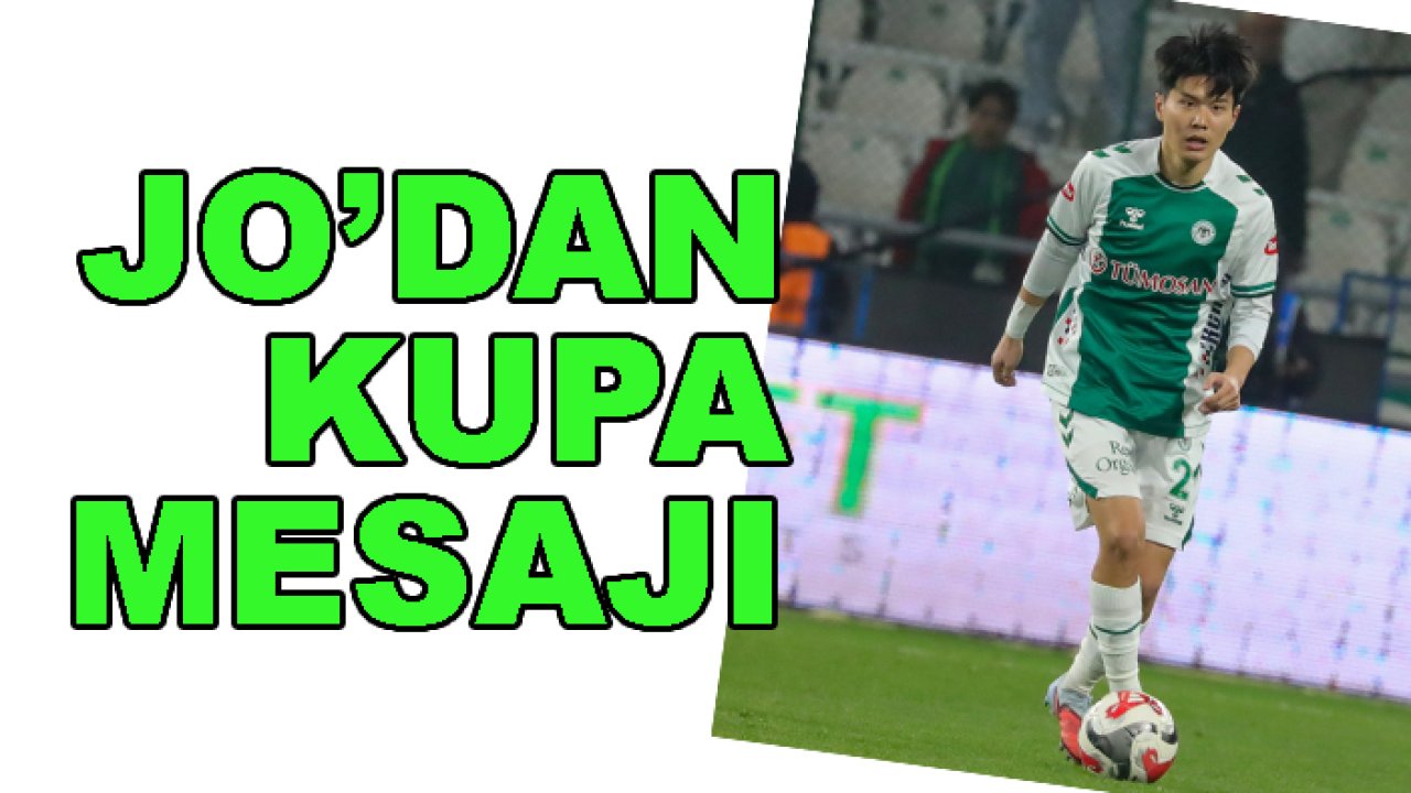 Konyaspor'da Jo'dan Türkiye Kupası mesajı
