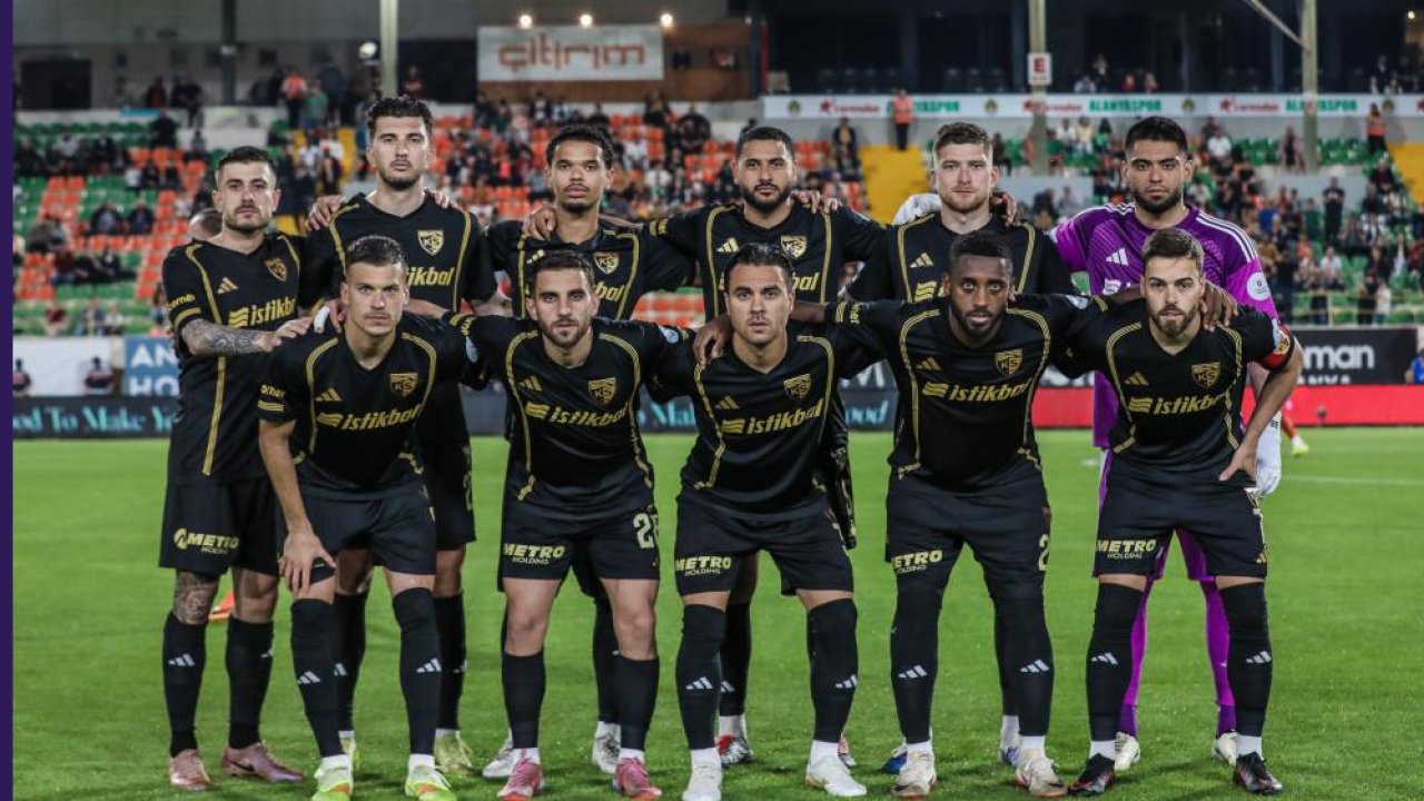 Kayserispor'da 11 sezon sonra bir ilk