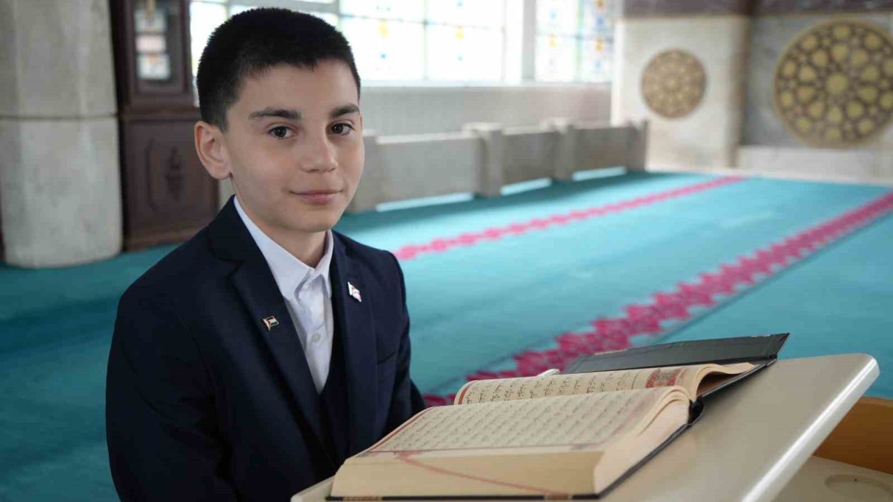Konya'da birinci oldu! Hayali Cumhurbaşkanı Erdoğan ile görüşebilmek