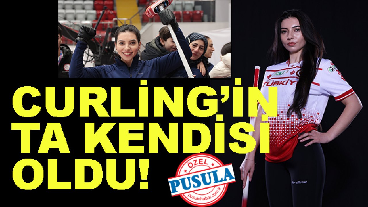 Dilşat Yıldız Curling'in ta kendisi oldu! Yıldız: tesisler artarsa bu branş daha yaygın olur