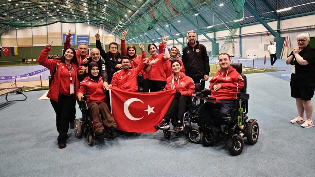 Para milli sporcu Bozbıyık'tan mükemmel başarı