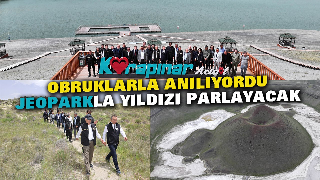 Obruklarla anılıyordu Jeopark’la dünya vitrinine taşınacak