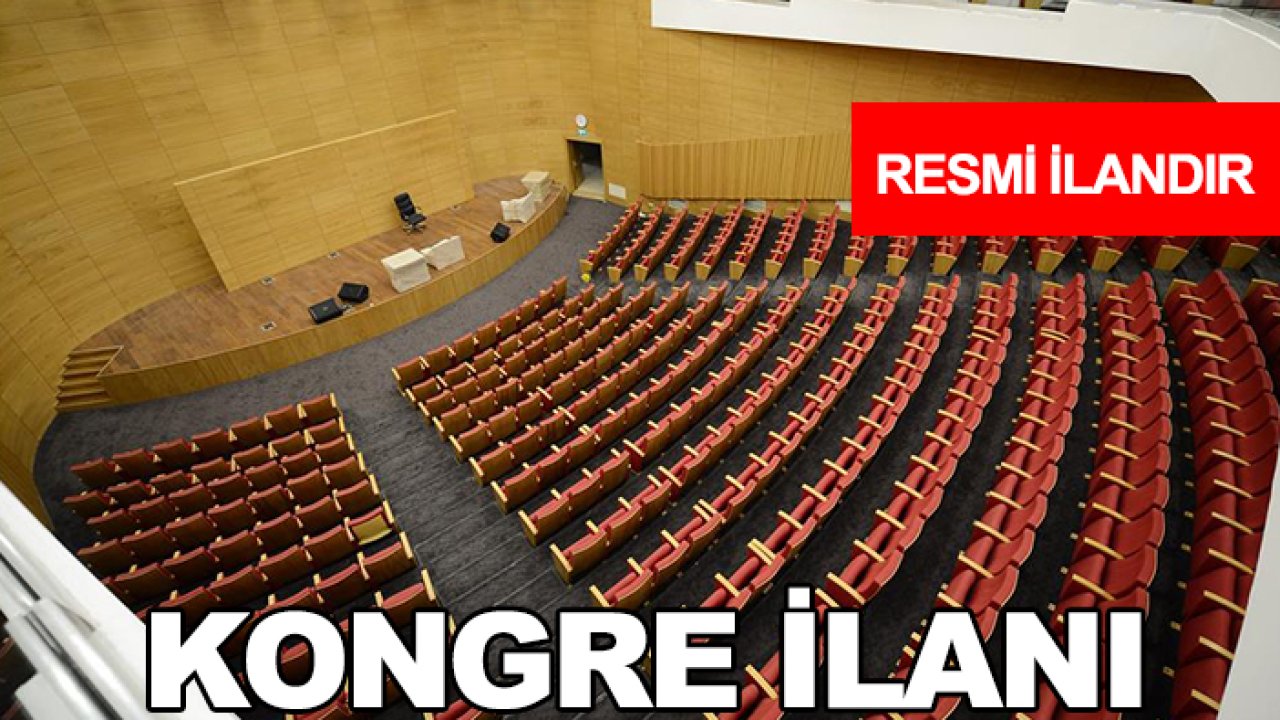 Kongre ilanı