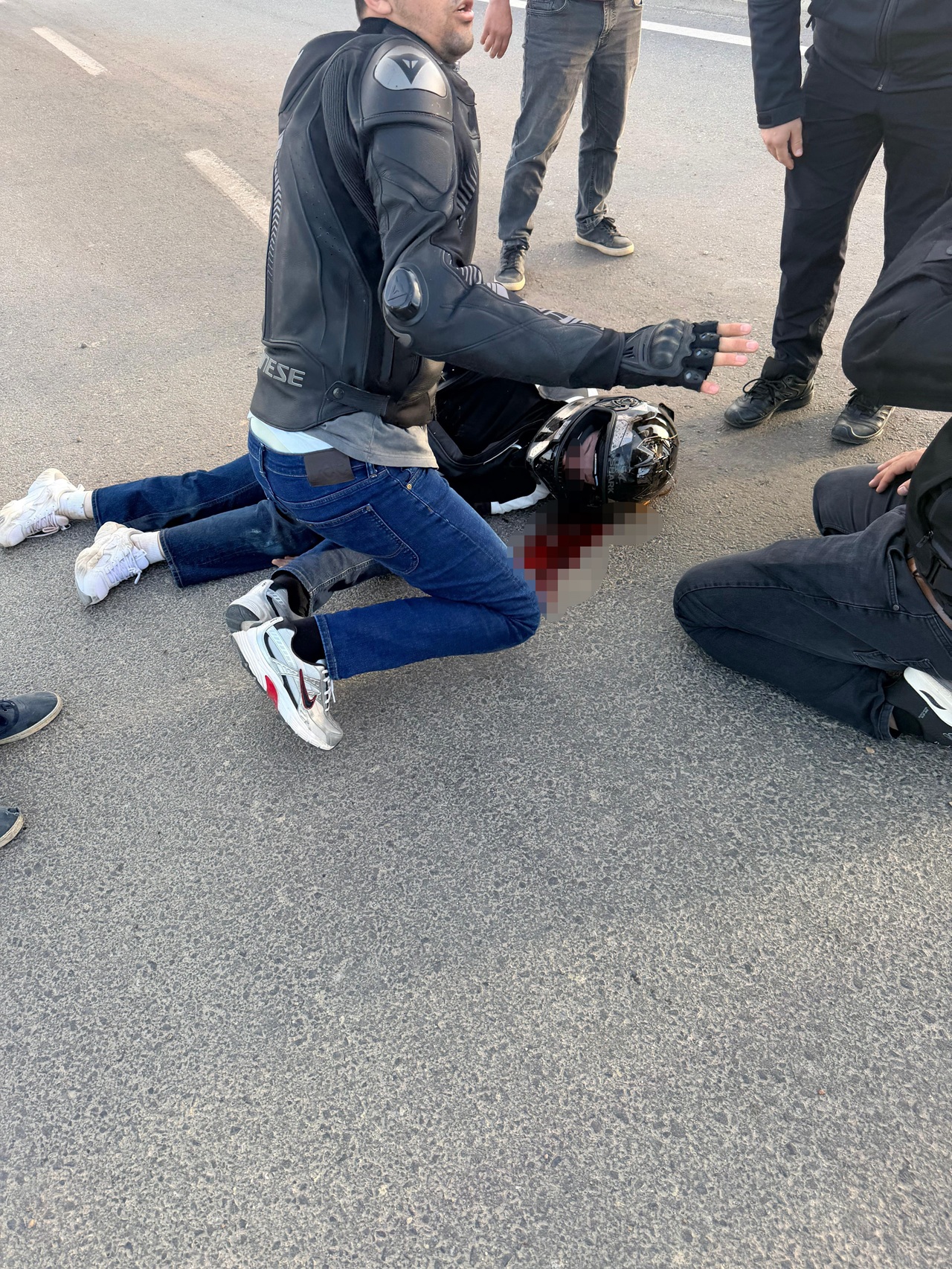 Konya'da feci kaza! Motosiklet sürücüsünün hayati tehlikesi var