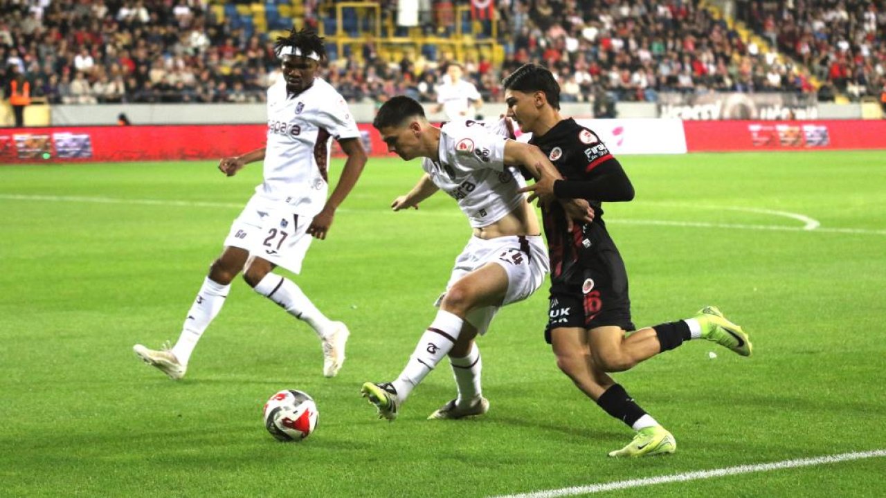 Gençlerbirliği-Trabzonspor maçı sona erdi, Konyaspor'un rakibi belli oldu