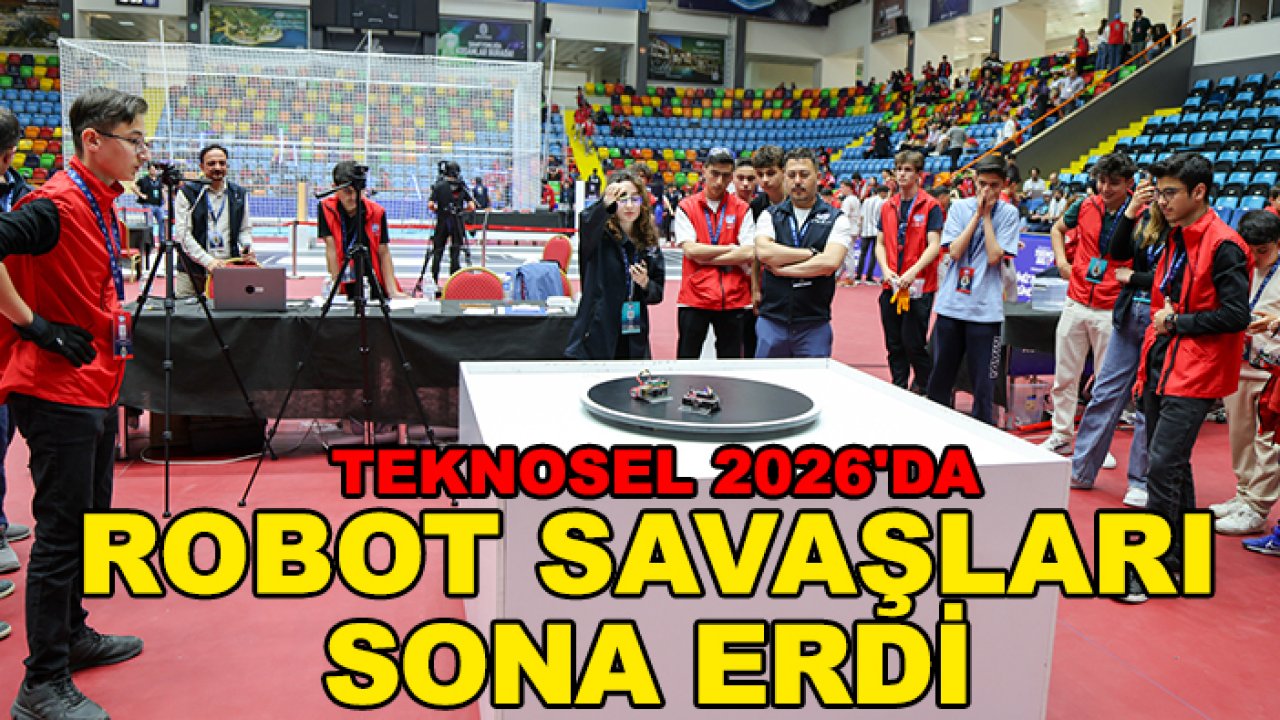 TEKNOSEL 2026'da robot savaşları sona erdi