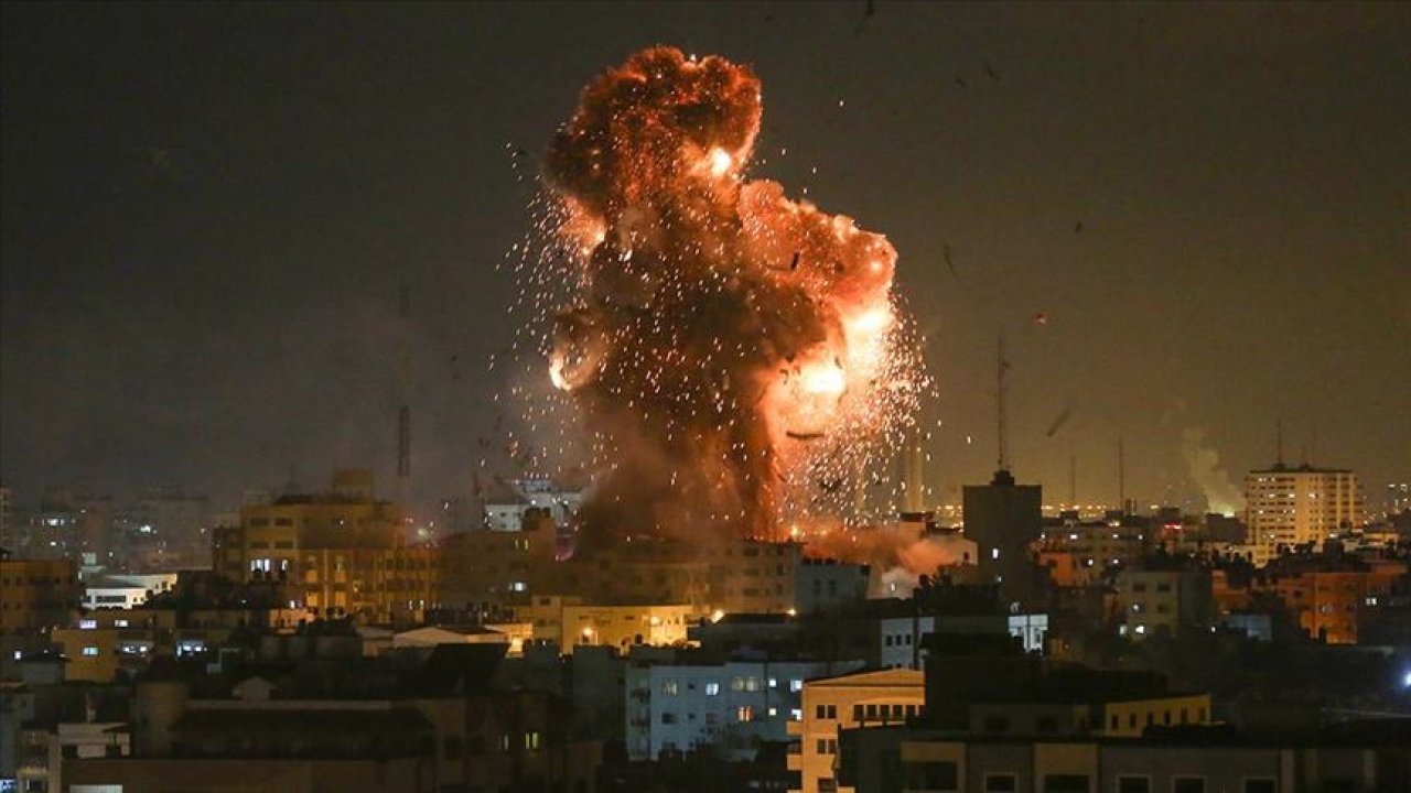 İsrail’den Gazze Şeridi’ne hava saldırısı!