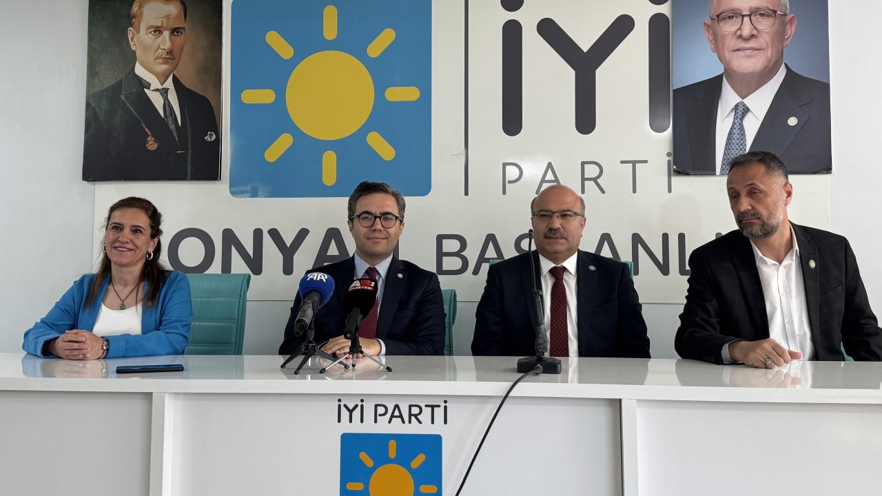 İYİ Parti Genel Başkan Yardımcısı Yılmaz Konya’da kritik mesajlar verdi