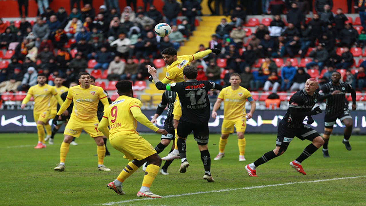 İşte Konyaspor’un Kayserispor 11’i