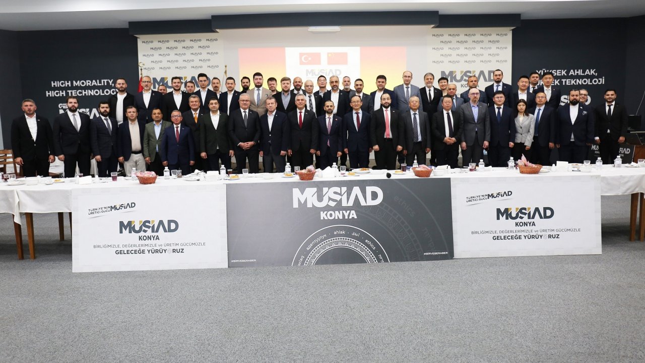 MÜSİAD Konya’da Çin-Türkiye ticaret köprüsü kuruldu