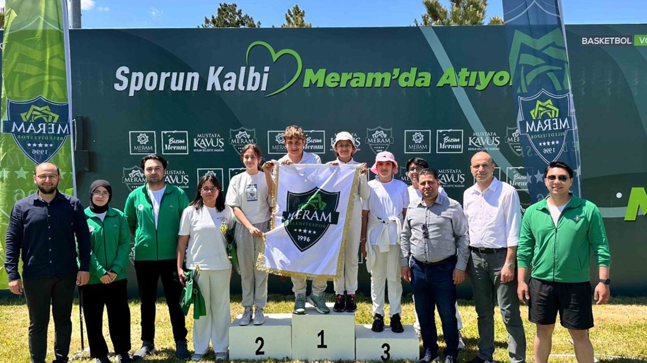 Okçulukta Meram'dan 3 madalya daha