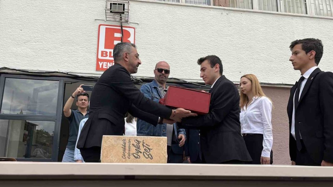 Çanakkale'nin kıymetlisi Konya Lisesi'nde
