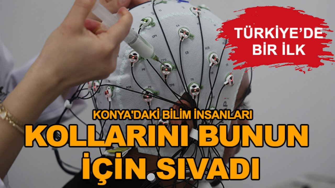 Türkiye'de bir ilk! Konya'daki bilim insanları kollarını bunun için sıvadı