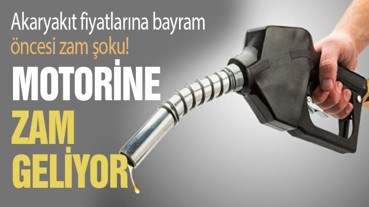 Akaryakıta bayram öncesi zam geliyor!