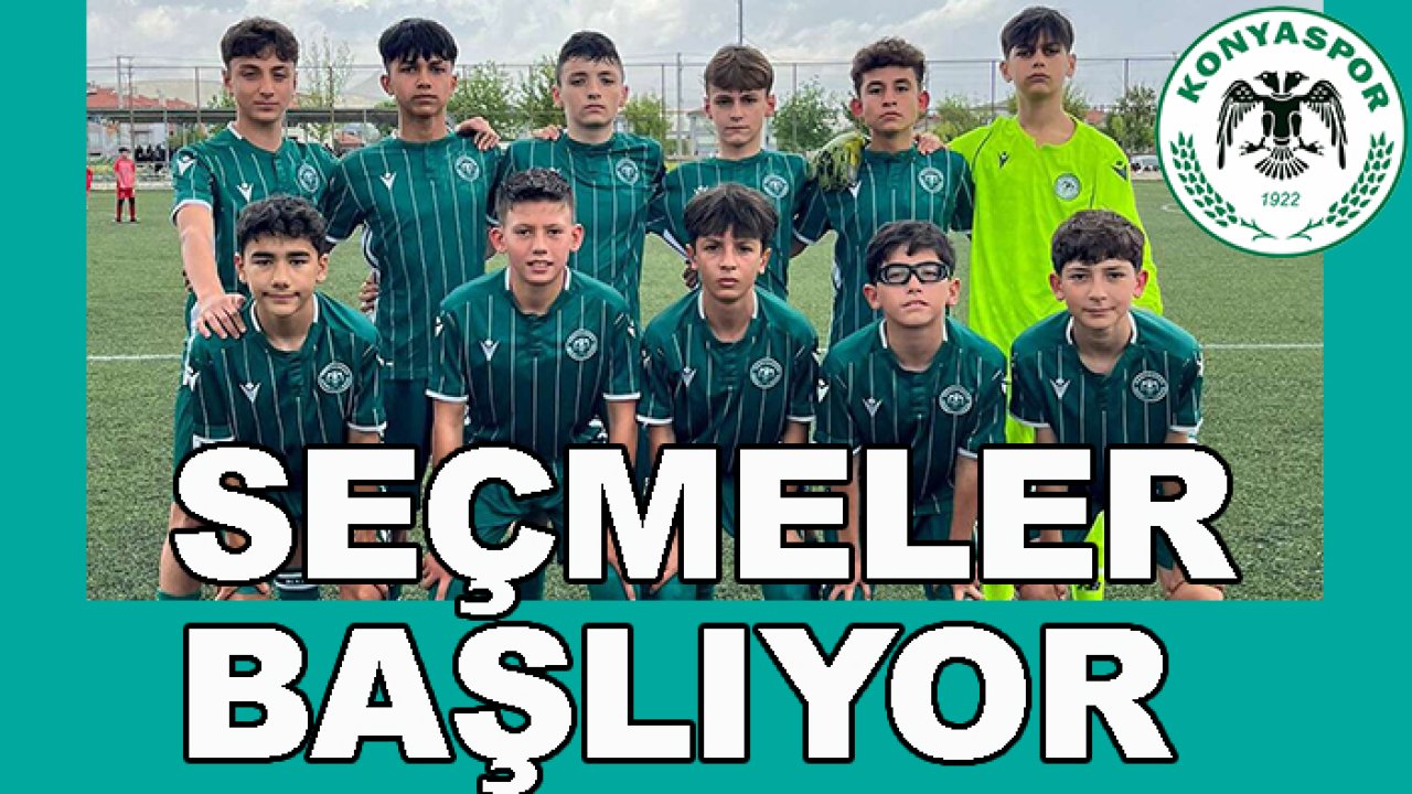 Konyaspor'da yeni yetenekler keşfedilecek