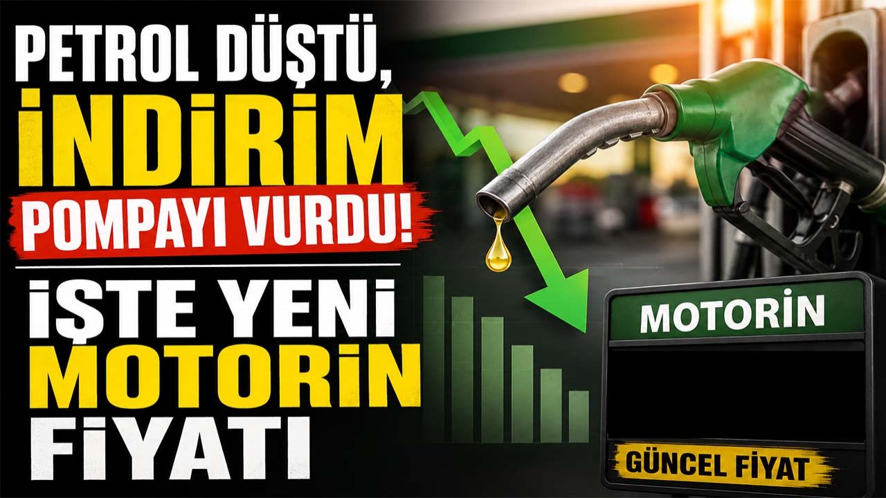 Petrol düştü, indirim pompayı vurdu! İşte yeni motorin fiyatı