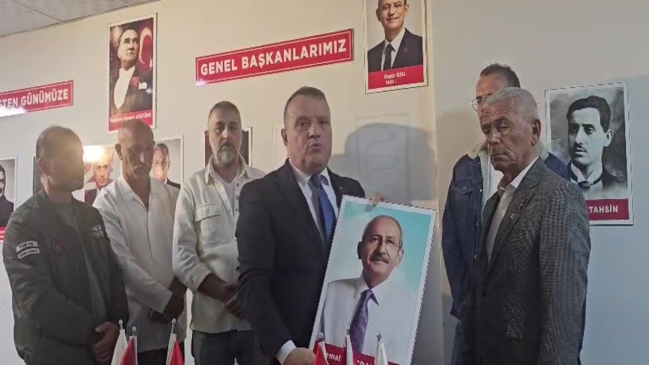 Parti binasından Kılıçdaroğlu’nun fotoğrafı kaldırıldı