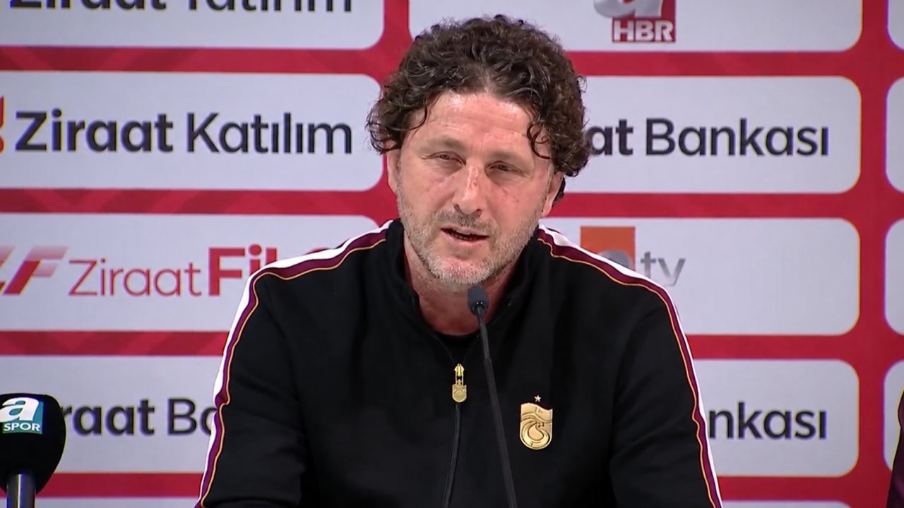 Trabzonspor’da Fatih Tekke: Umarım hakem konuşulmaz