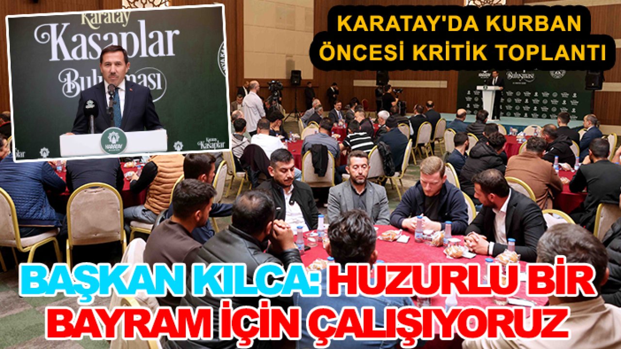 Başkan Kılca: Huzurlu bir bayram için çalışıyoruz