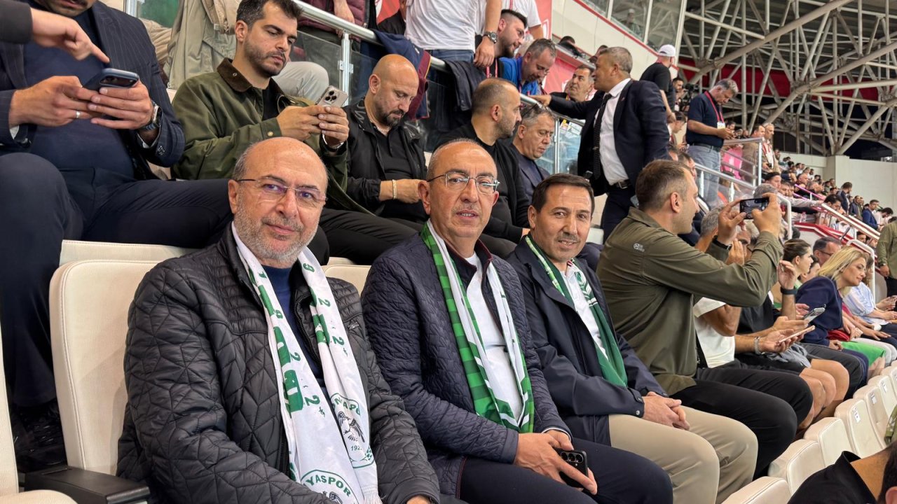 Konya kenetlendi! Başkanlar kupada takımı yalnız bırakmadı