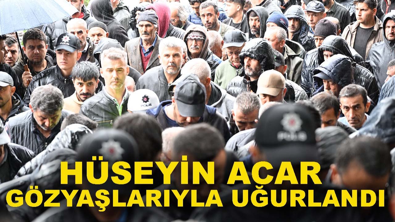 Konya Emniyeti’nin acı günü! Hüseyin Acar gözyaşlarıyla uğurlandı