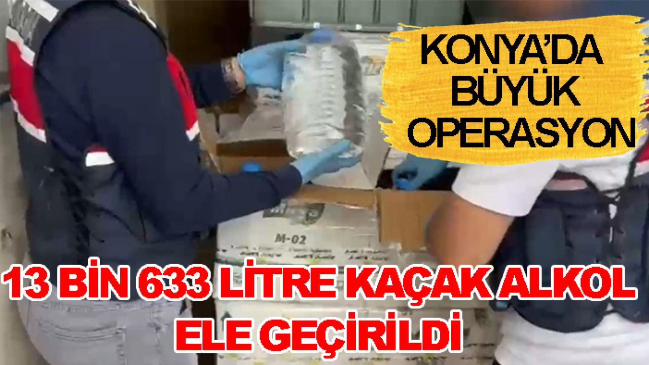 Konya’da kaçak olarak üretirken yakalandılar! 5 tutuklama