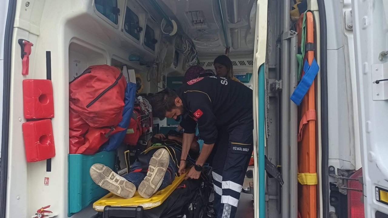 Konya’da otomobil ile motosiklet çarpıştı!