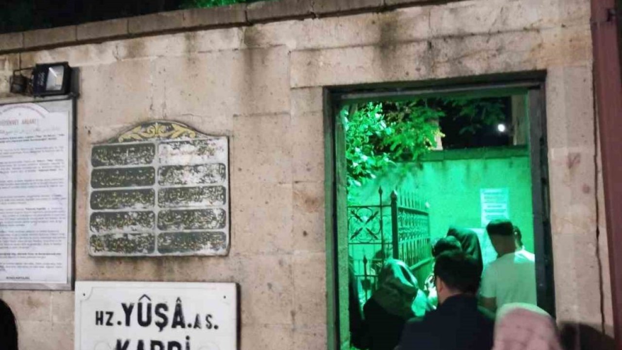 Arefe günü vatandaşlar Yuşa Tepesi’ne akın etti