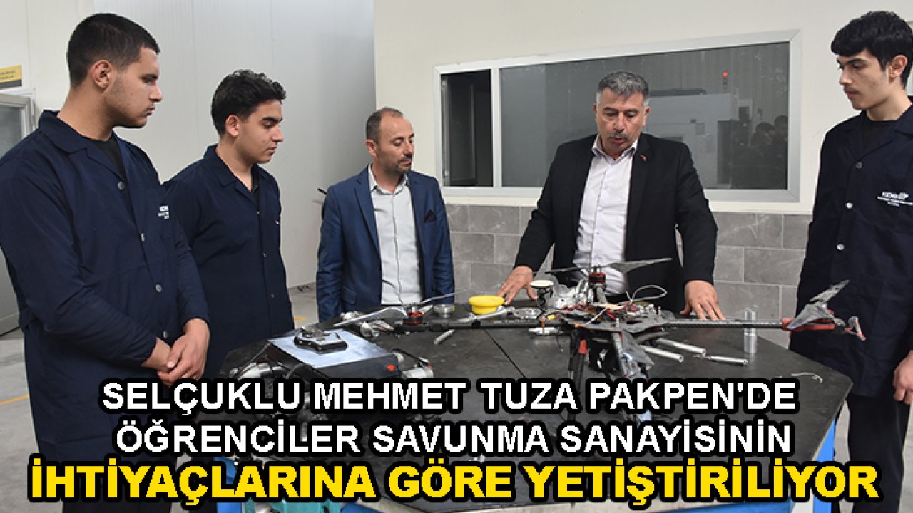 Konya'da işverenler o okulun mezunlarını kapışıyor!