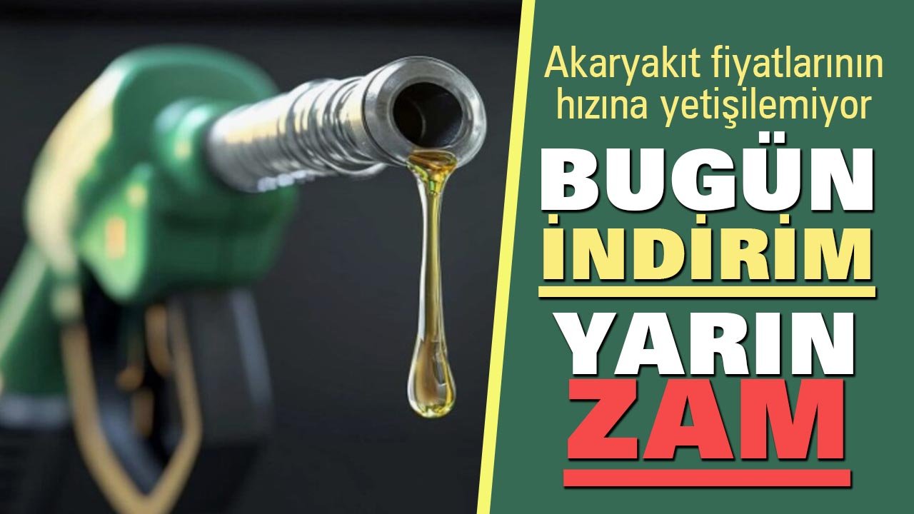 Petrol fiyatlarının hızına yetişilemiyor! Benzin ve motorin bugün indirimli, yarın zamlı!