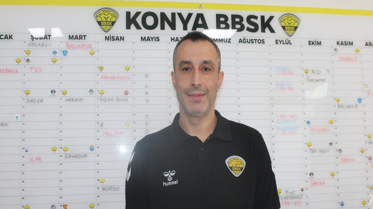 Konya basketbolunda şok!  Volkan Ertetik, gönderildi...