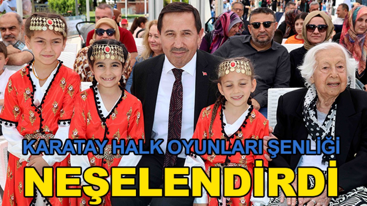 Karatay'da gün boyu sürdü! Renkli görüntülere sahne oldu
