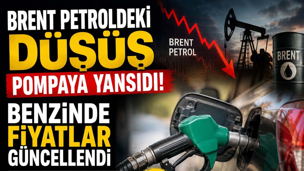 Brent petroldeki düşüş pompaya yansıdı! Benzinde fiyatlar güncellendi