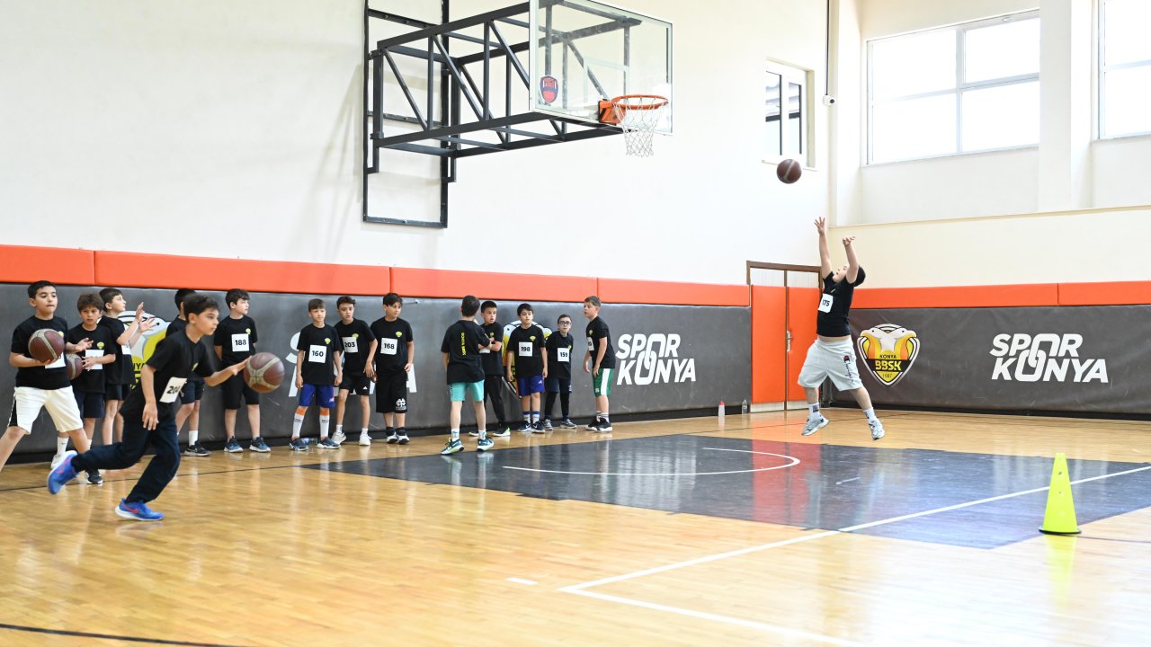 Konya yeni basketbolcularını arıyor