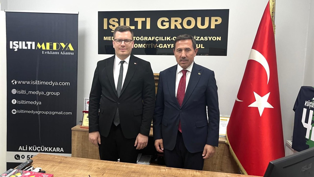 Başkan Kılca’dan Işıltı Medya’ya ziyaret