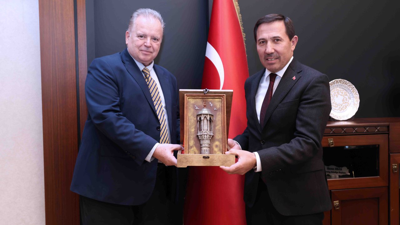 Başkan Kılca’dan uluslararası temas! Karatay’da di