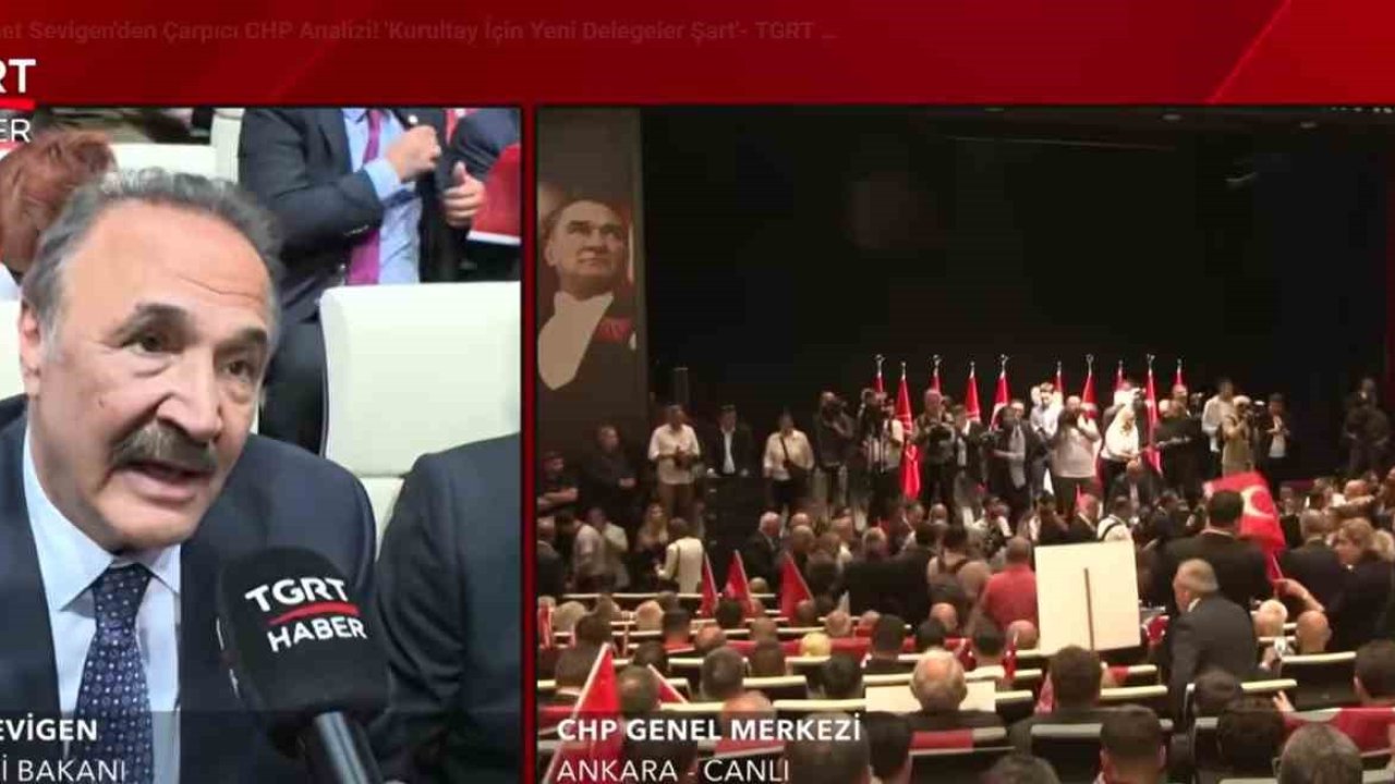 Mehmet Sevigen: "CHP’nin bir tane genel başkanı var. O da Ge