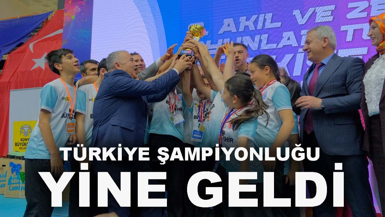 Konya’dan büyük gurur! Türkiye şampiyonluğu yine g