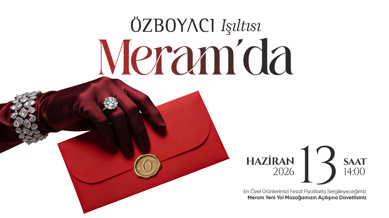 Özboyacı ışıltısı Meram'da
