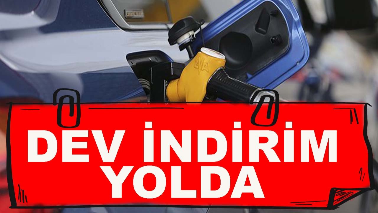 Motorin fiyatlarında flaş gelişme: Dev indirim yolda