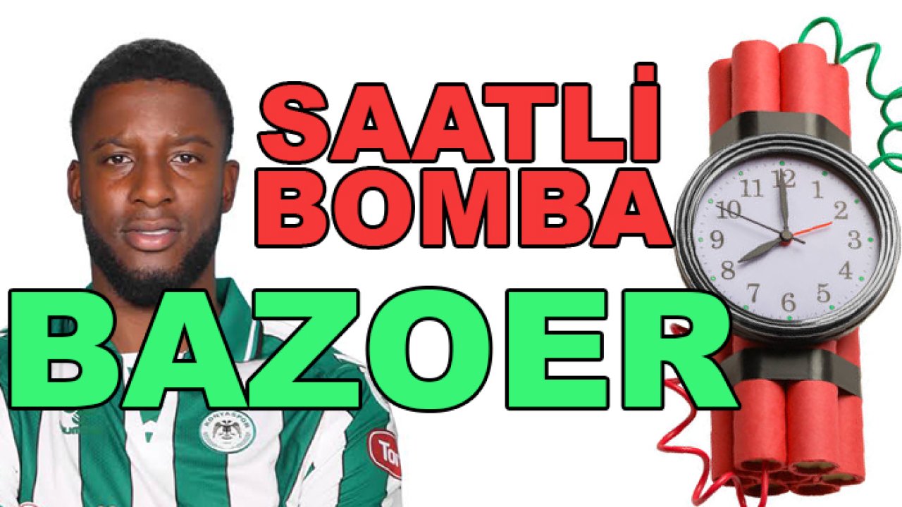Saatli bomba Riechedly Bazoer