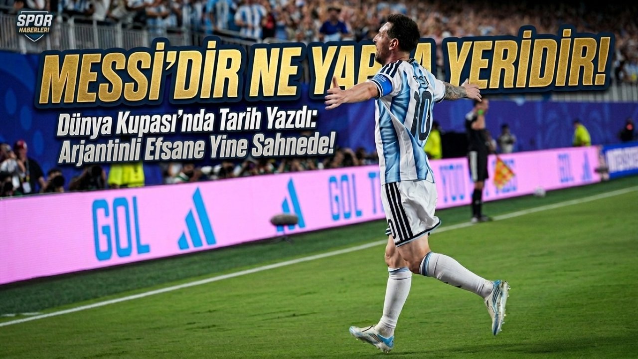 Messi'dir ne yapsa yeridir!