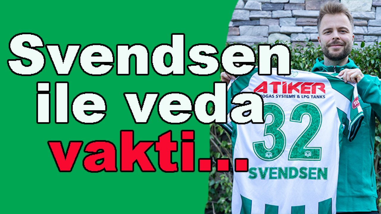 Konyaspor’da Sander Svendsen için veda vakti