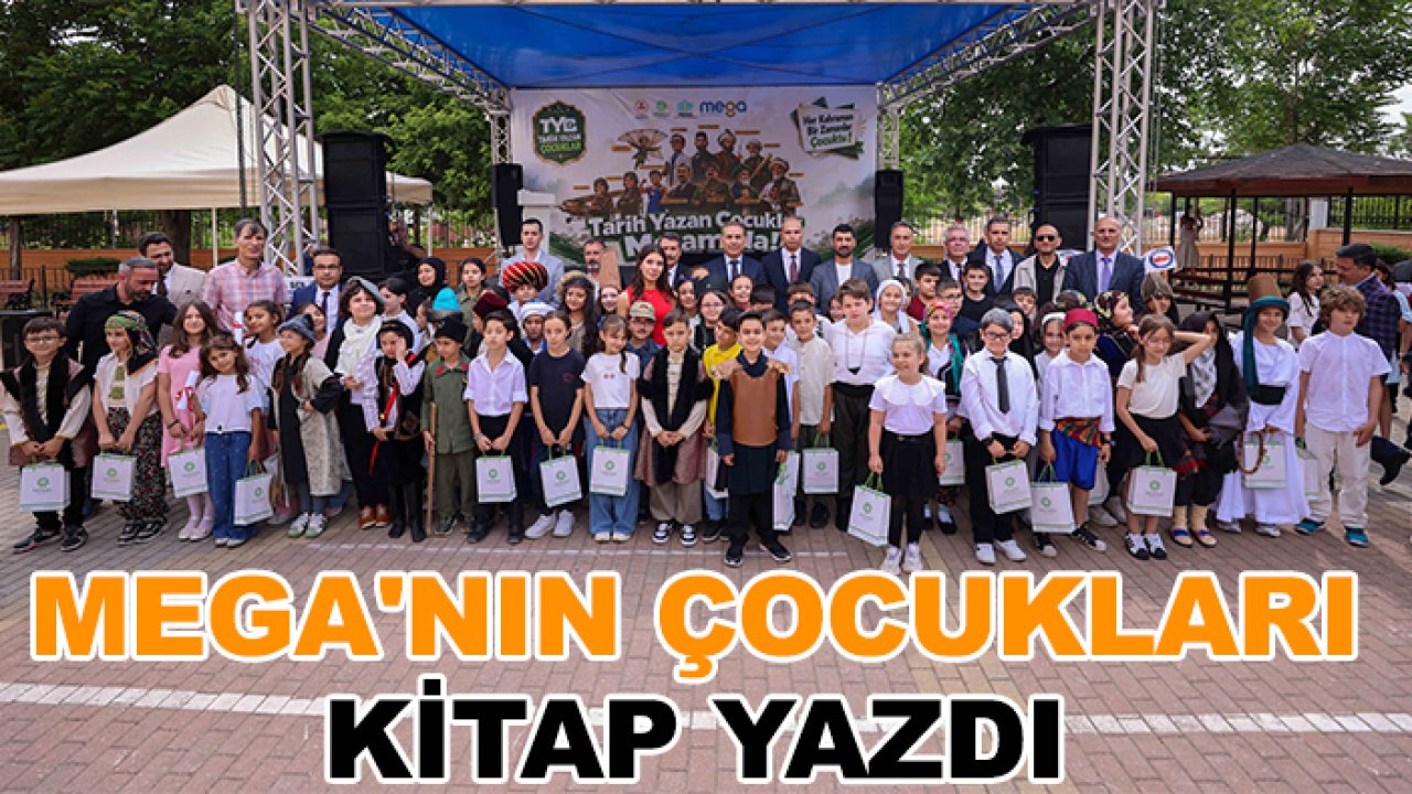 MEGA'nın çocukları kitap yazdı