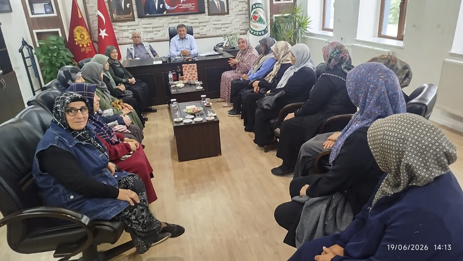 Başkan Üzlük’e Babalar Günü sürprizi