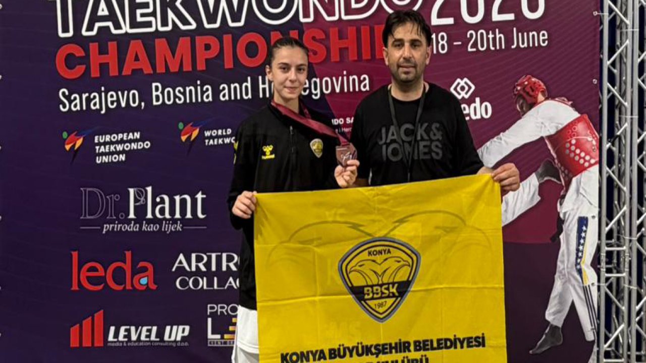 Emine Rana Adıgüzel Avrupa 3. oldu