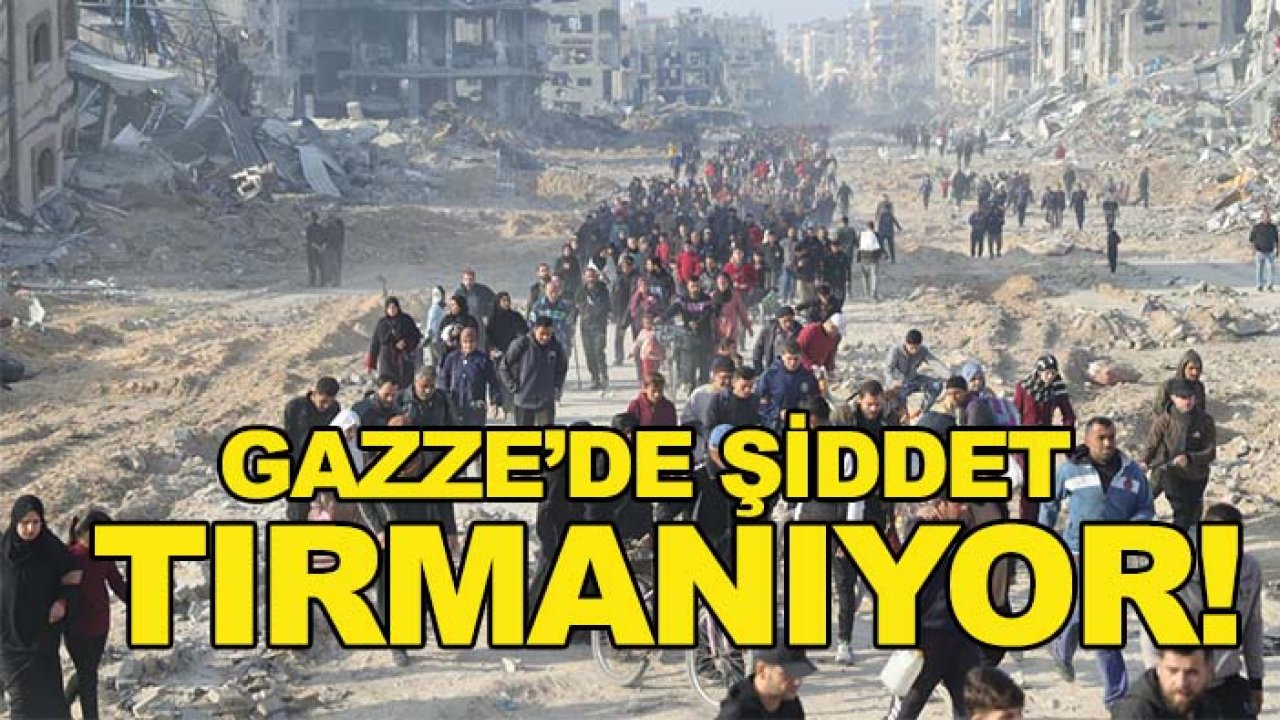 Gazze’de şiddet tırmanıyor! Son 24 saatte korkutan bilanço