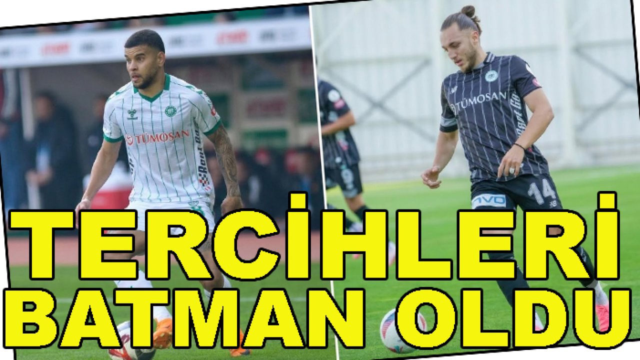 Eski Konyasporlu Pedrinho ve Metehan Batman'da