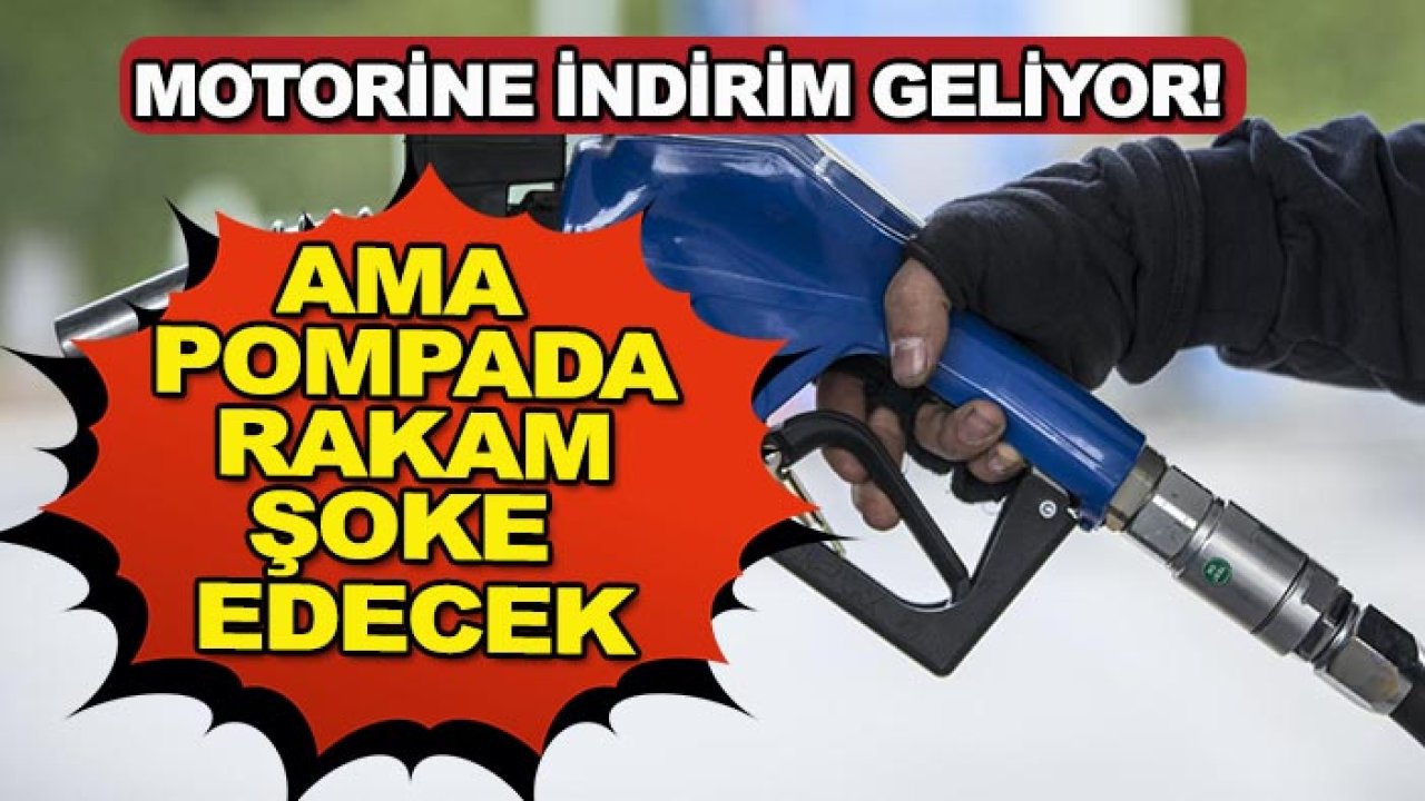 Motorine indirim geliyor! Ama pompada rakam şoke edecek